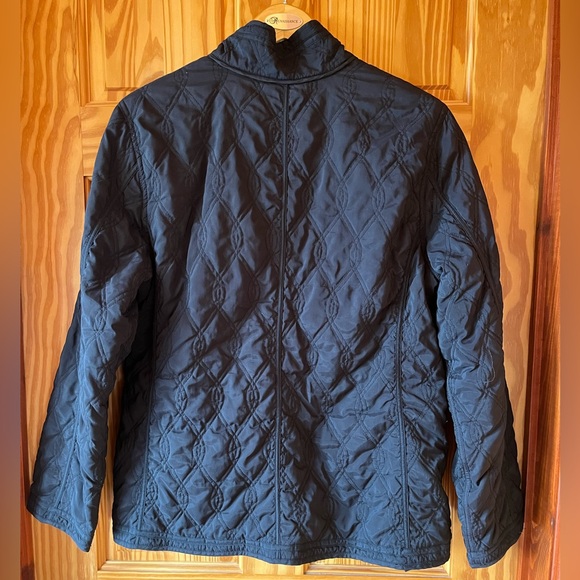 🔷◼️ Lady Hathaway Reversible Quilted Button Up Jacket with Pockets - Picture 6 of 10